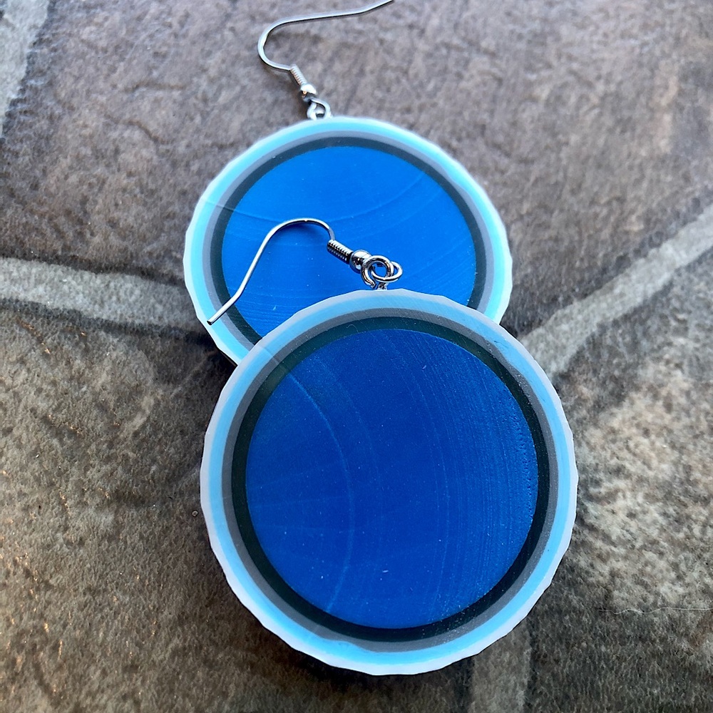 Custom Golf ball earrings